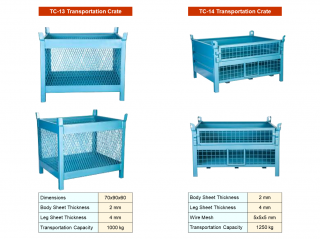 TC-13 and TC-14 Transportation Crates