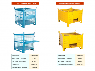 TC-25 and TC-26 Transportation Crates